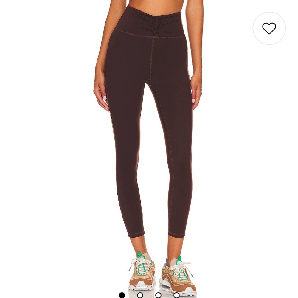 New Camila Coelho Dana 7/8 Legging in Deep Brown size XS